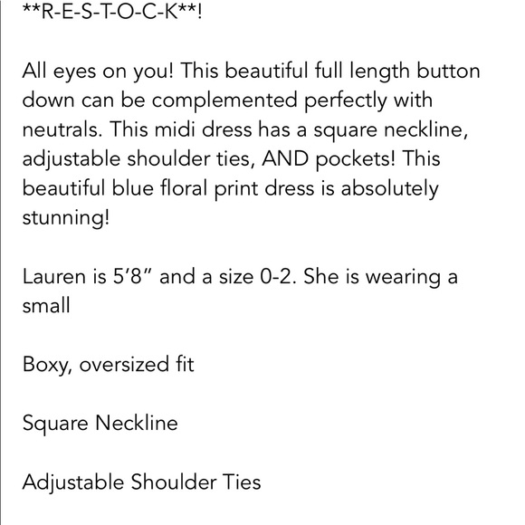 Setting sale maxi dress —new with tags..arrived after event - Picture 3 of 3